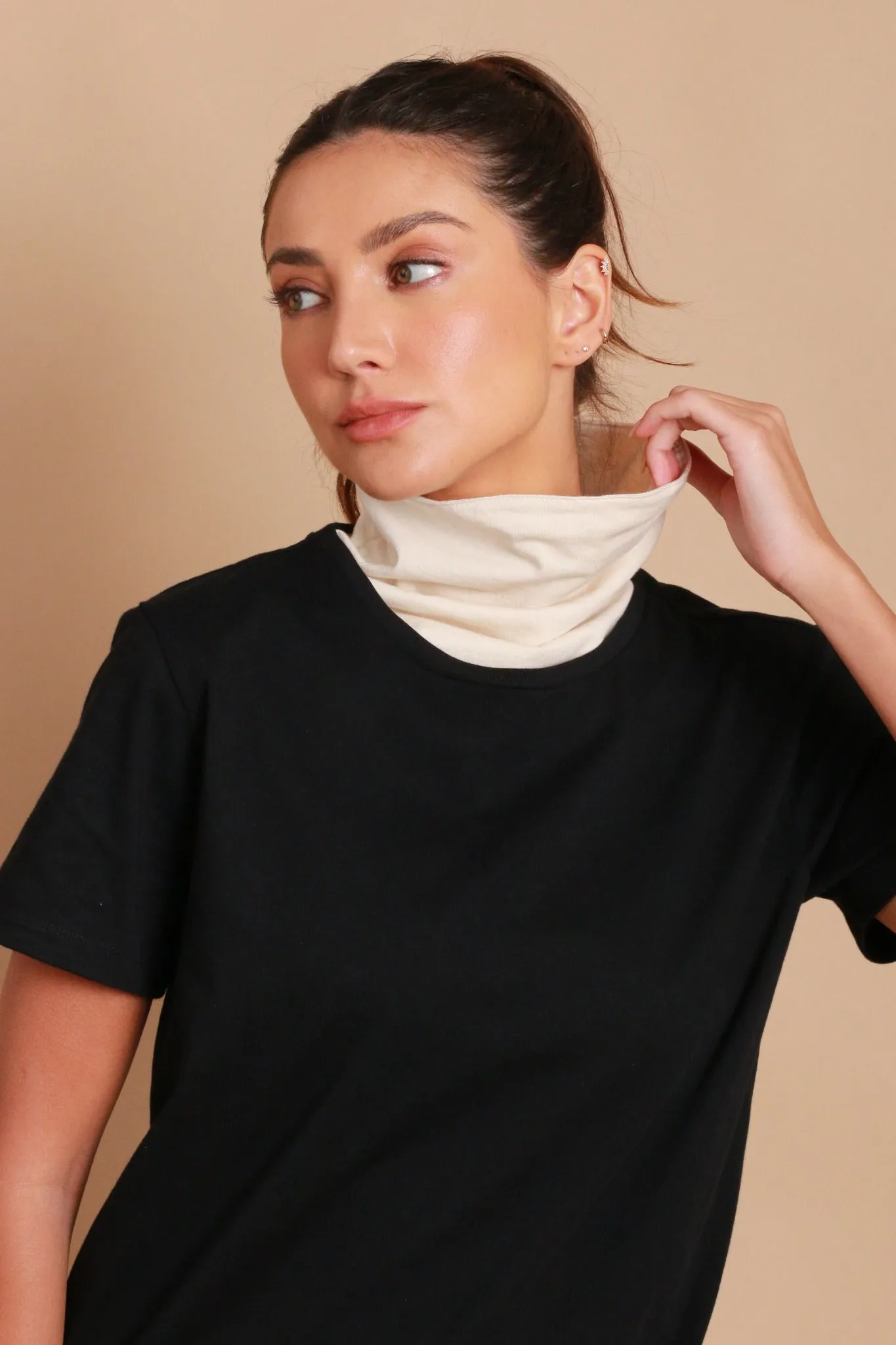 100% Organic Cotton Hypoallergenic Neck Protection Sleeve