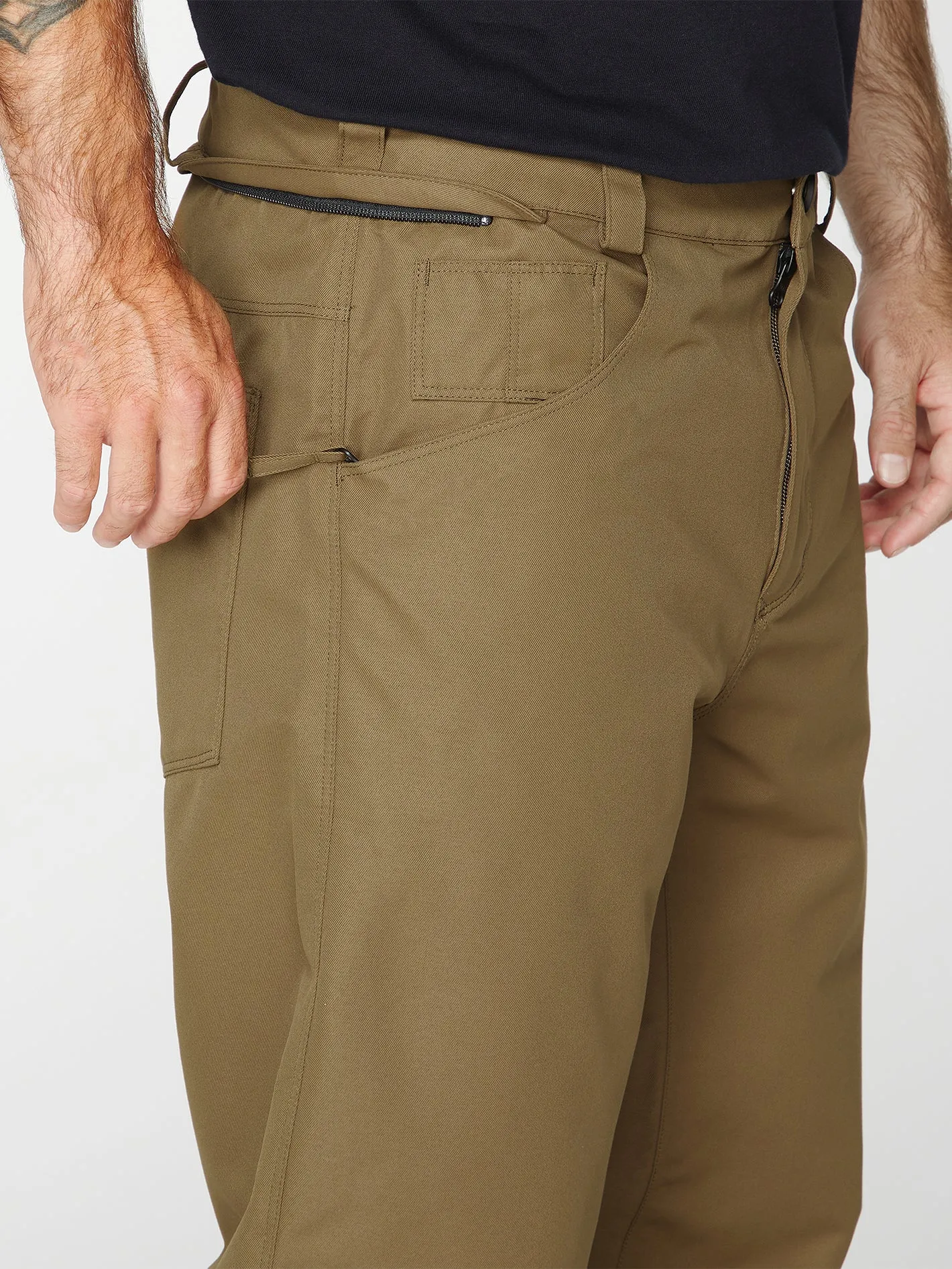 5-Pocket Trousers - Dark Teak