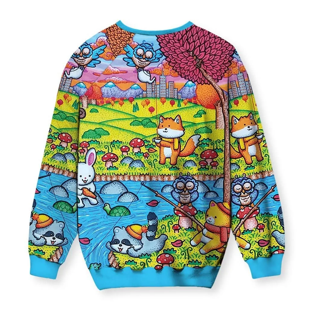 A Wonderful Fall Evening Sweatshirt