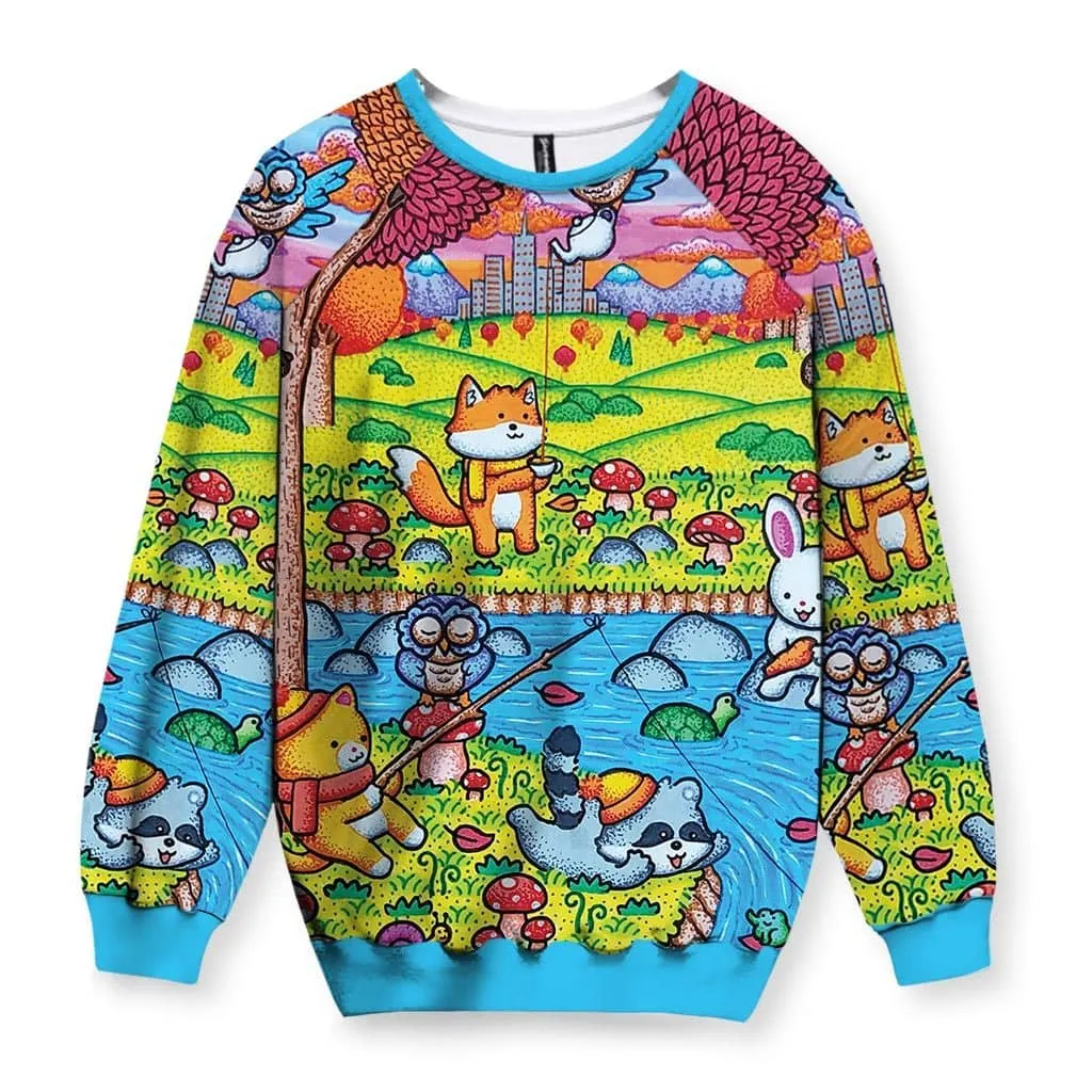 A Wonderful Fall Evening Sweatshirt