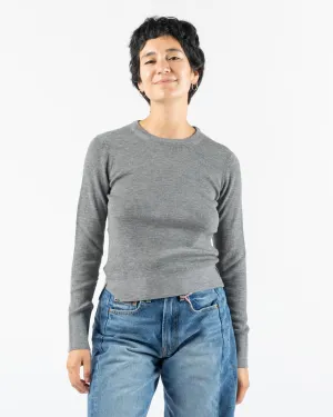 Alex Mill Ava Fine Gauge Sweater in Heather Grey