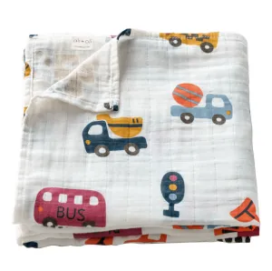 Ali   Oli Muslin Swaddle Blanket Transport