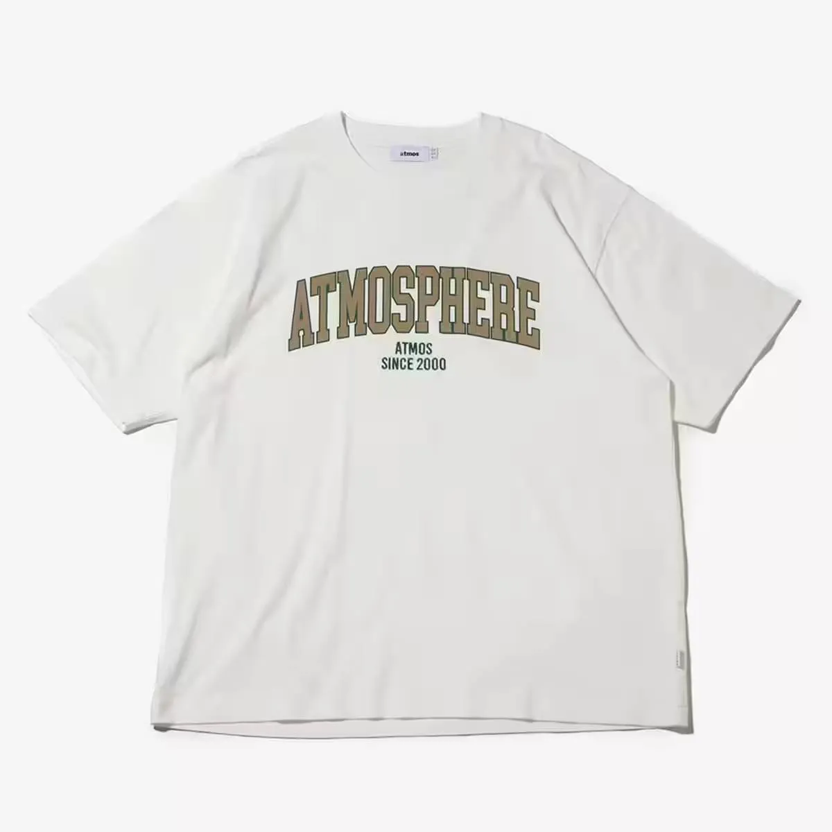 ATMOS VINTAGE COLLEGE LOGO T-SHIRTS