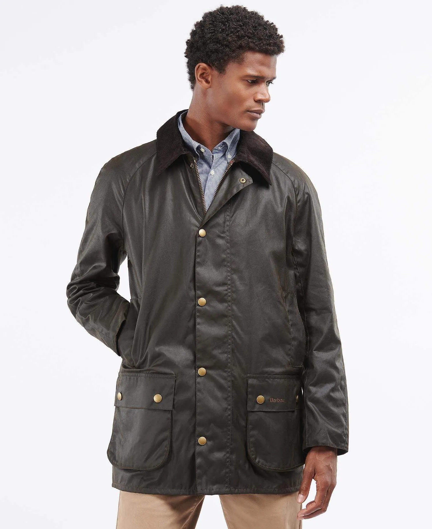 Barbour Vaxjakki - Beausby Wax - Olive