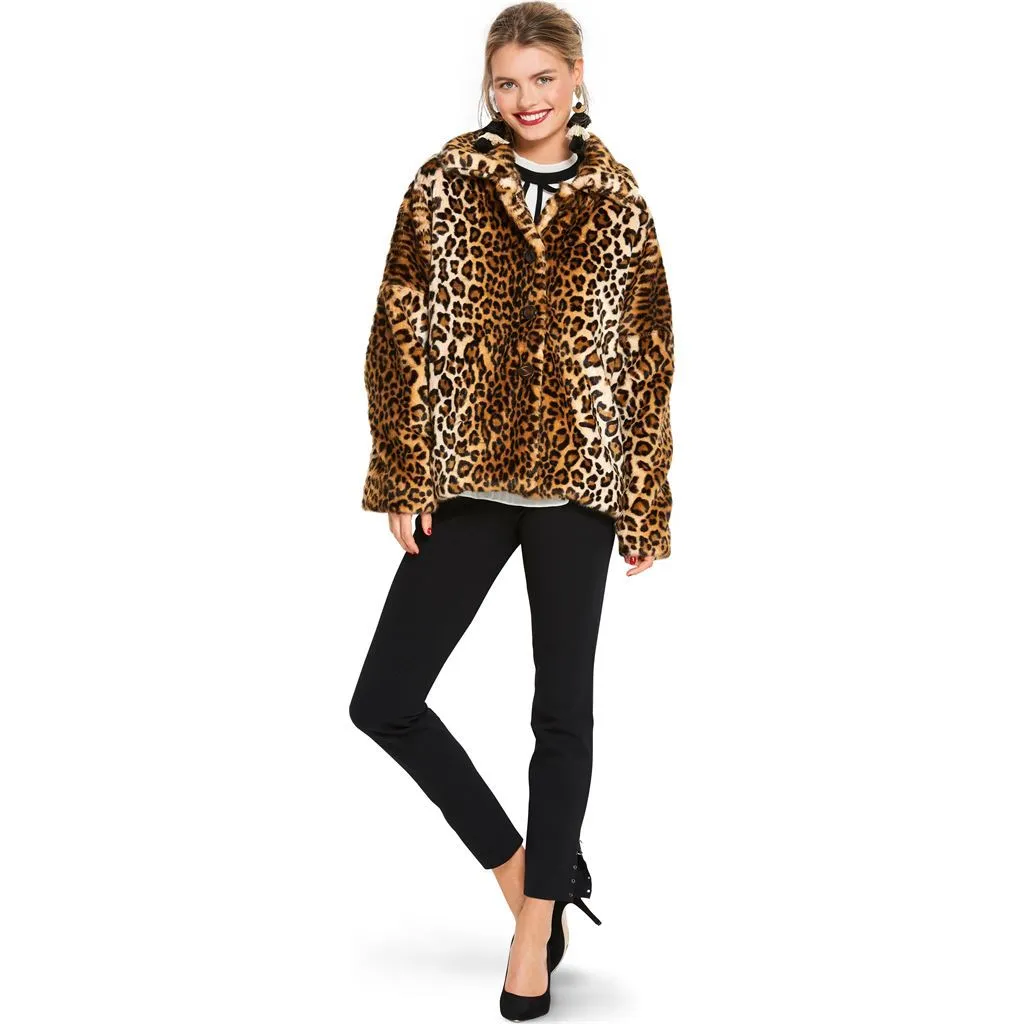 Burda Style Pattern B6359 Women's Fur Coat