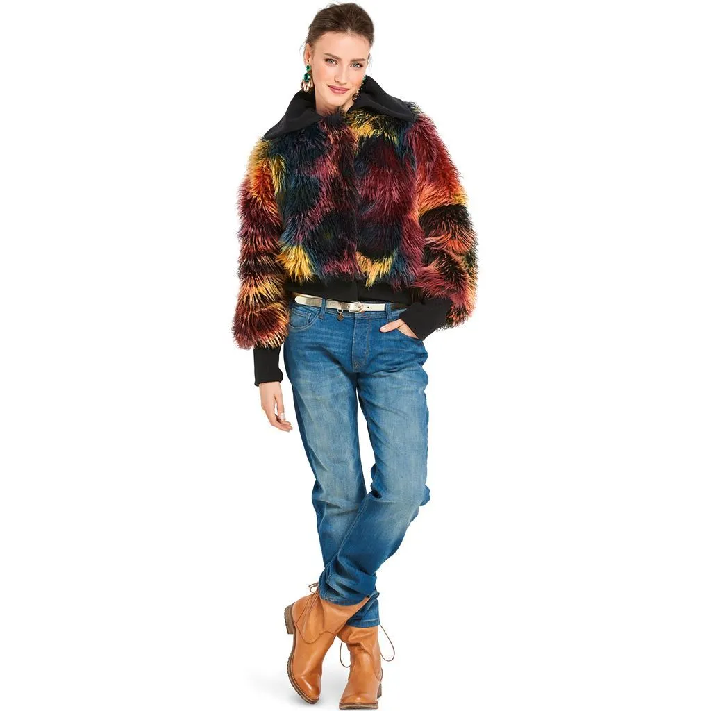 Burda Style Pattern B6359 Women's Fur Coat