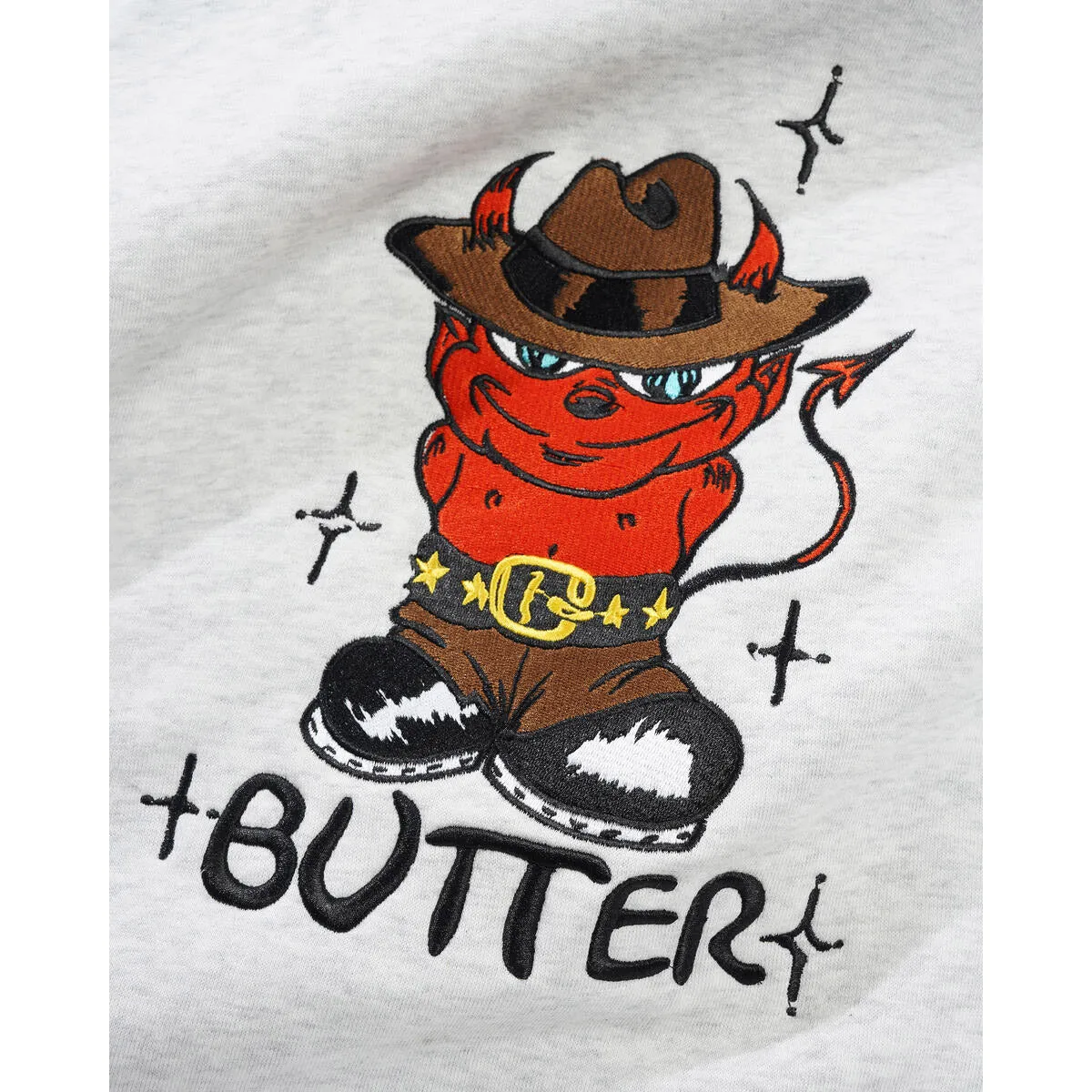 Butter Goods - Devil Hoodie Ash