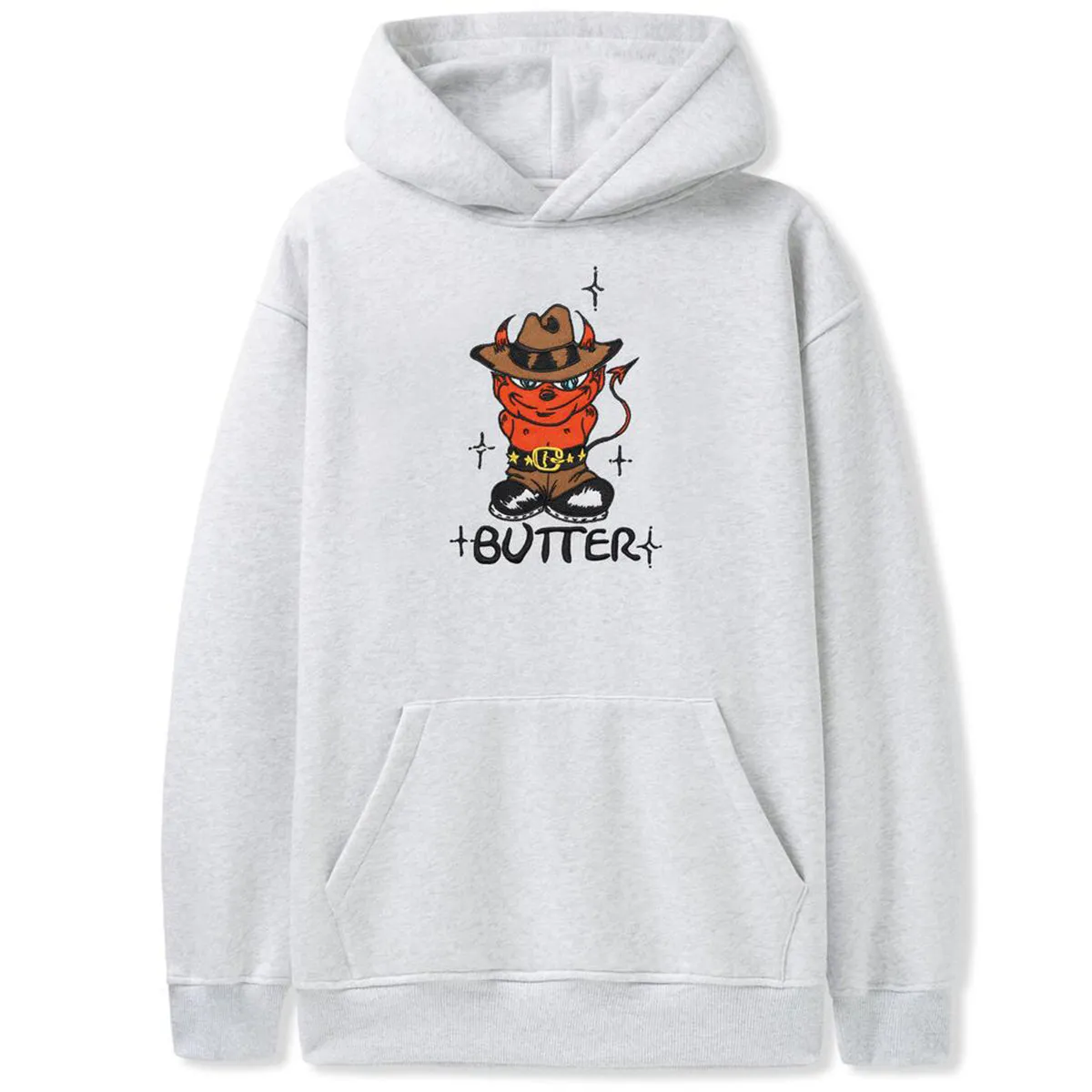 Butter Goods - Devil Hoodie Ash