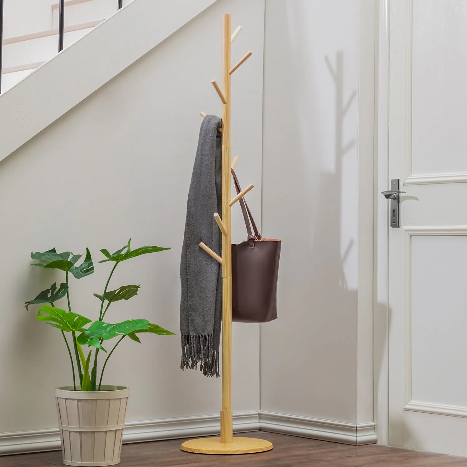 Coat Tree Stand - Round Base