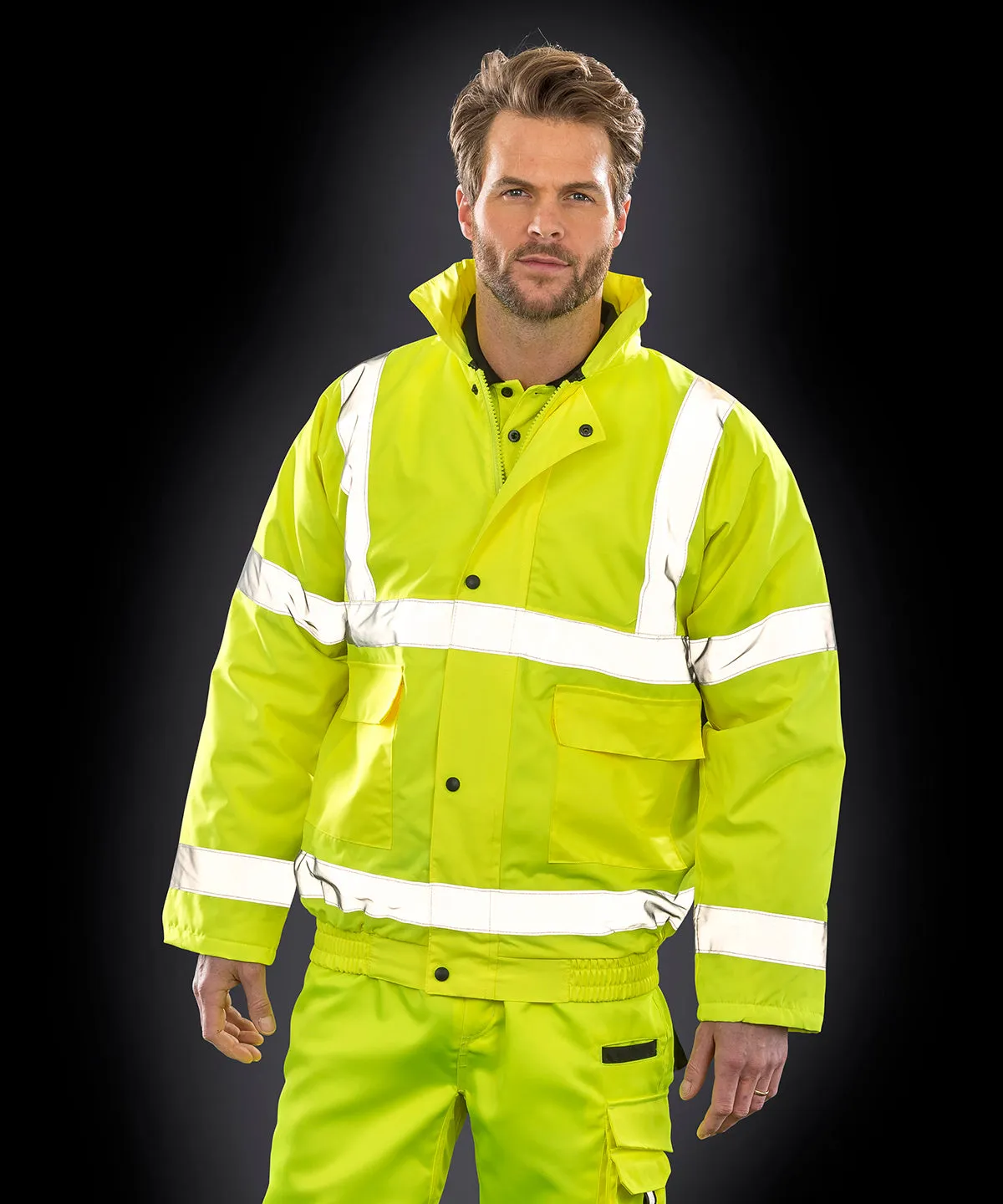 Core high-viz winter blouson | HI-Viz Yellow