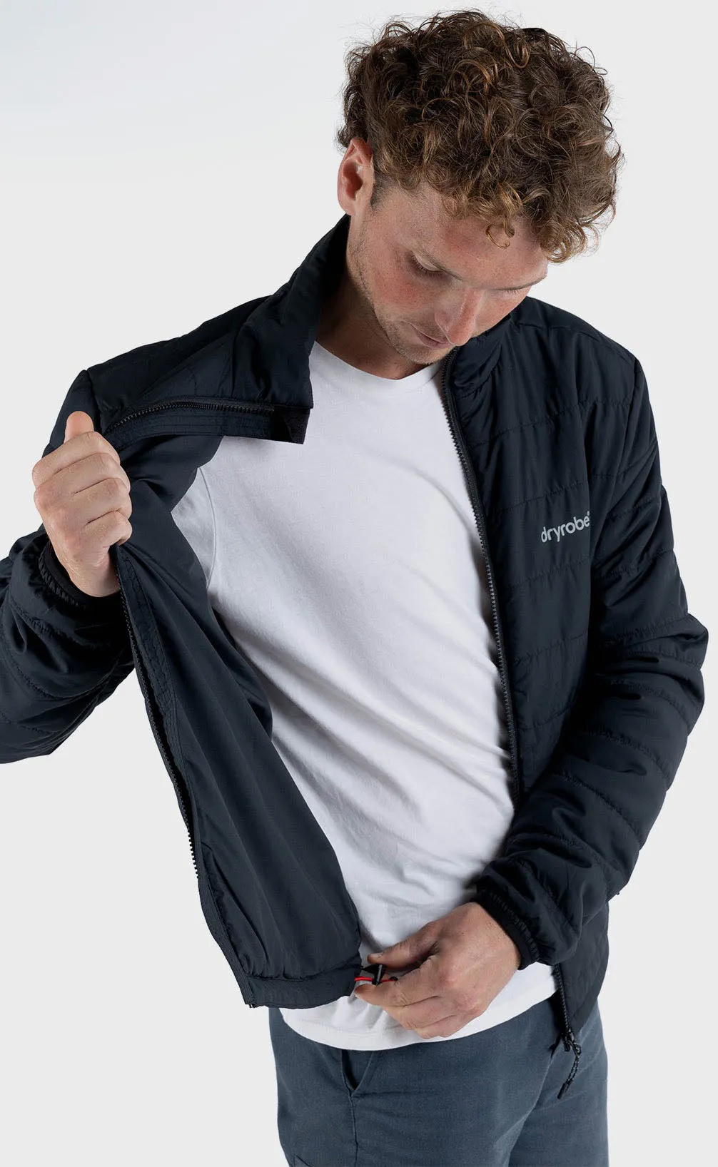 Dryrobe Men's Black Mid-layer Jacket