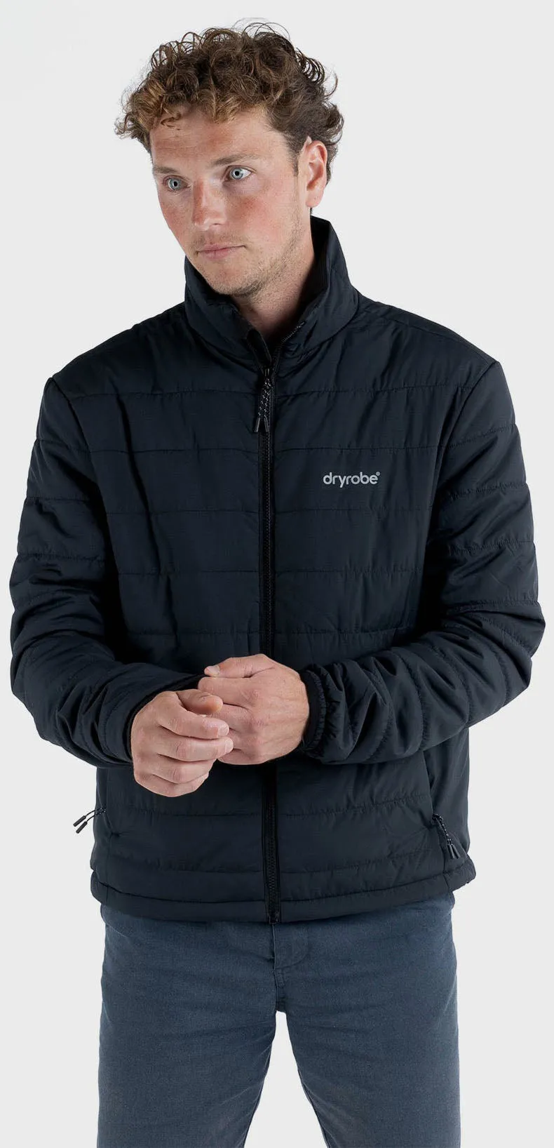 Dryrobe Men's Black Mid-layer Jacket