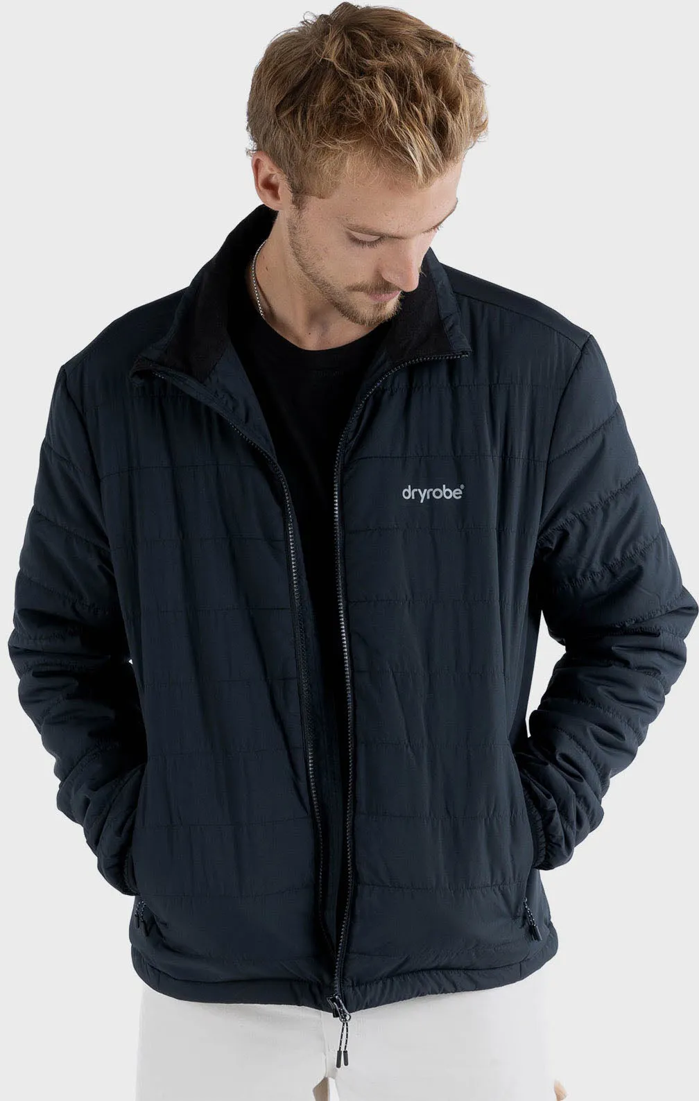 Dryrobe Men's Black Mid-layer Jacket