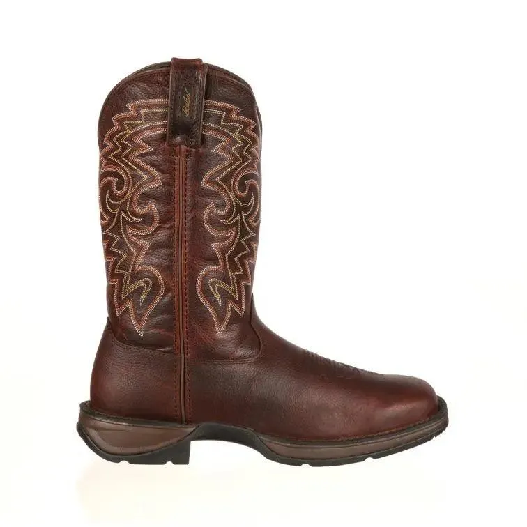 Durango Rebel Men's Square Toe Brown Pull-On Western Boot DB5434