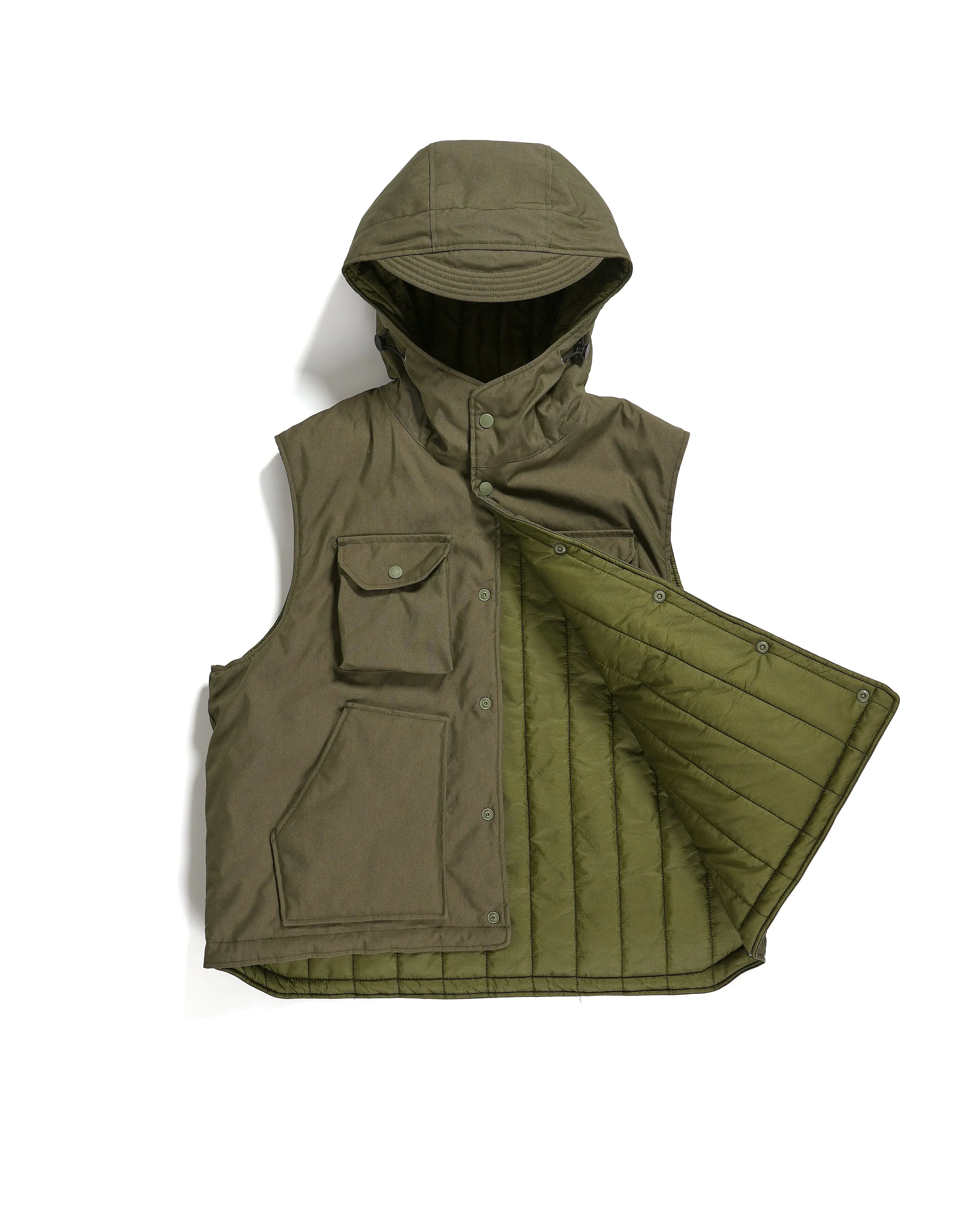 Field Vest - Olive CP Weather Poplin