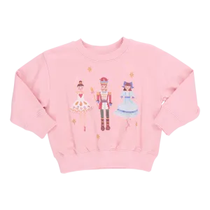 Girls Sweaters | Nutcracker Sweatshirt | Pink Chicken