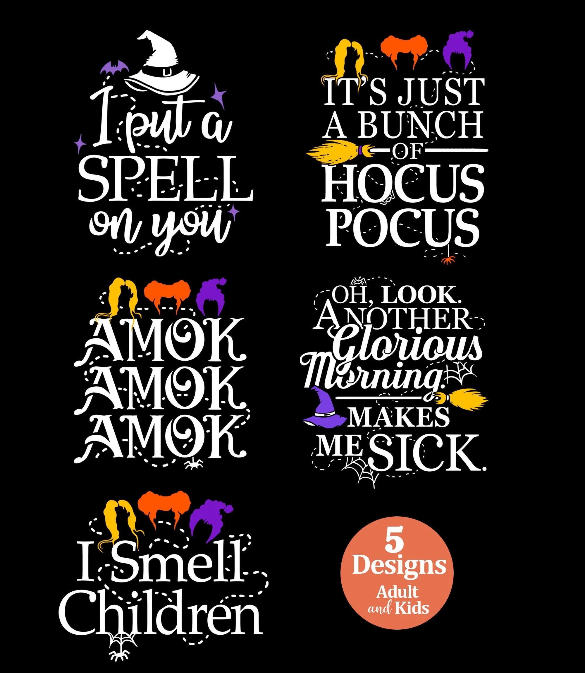 Hocus Pocus Quote Shirts for women