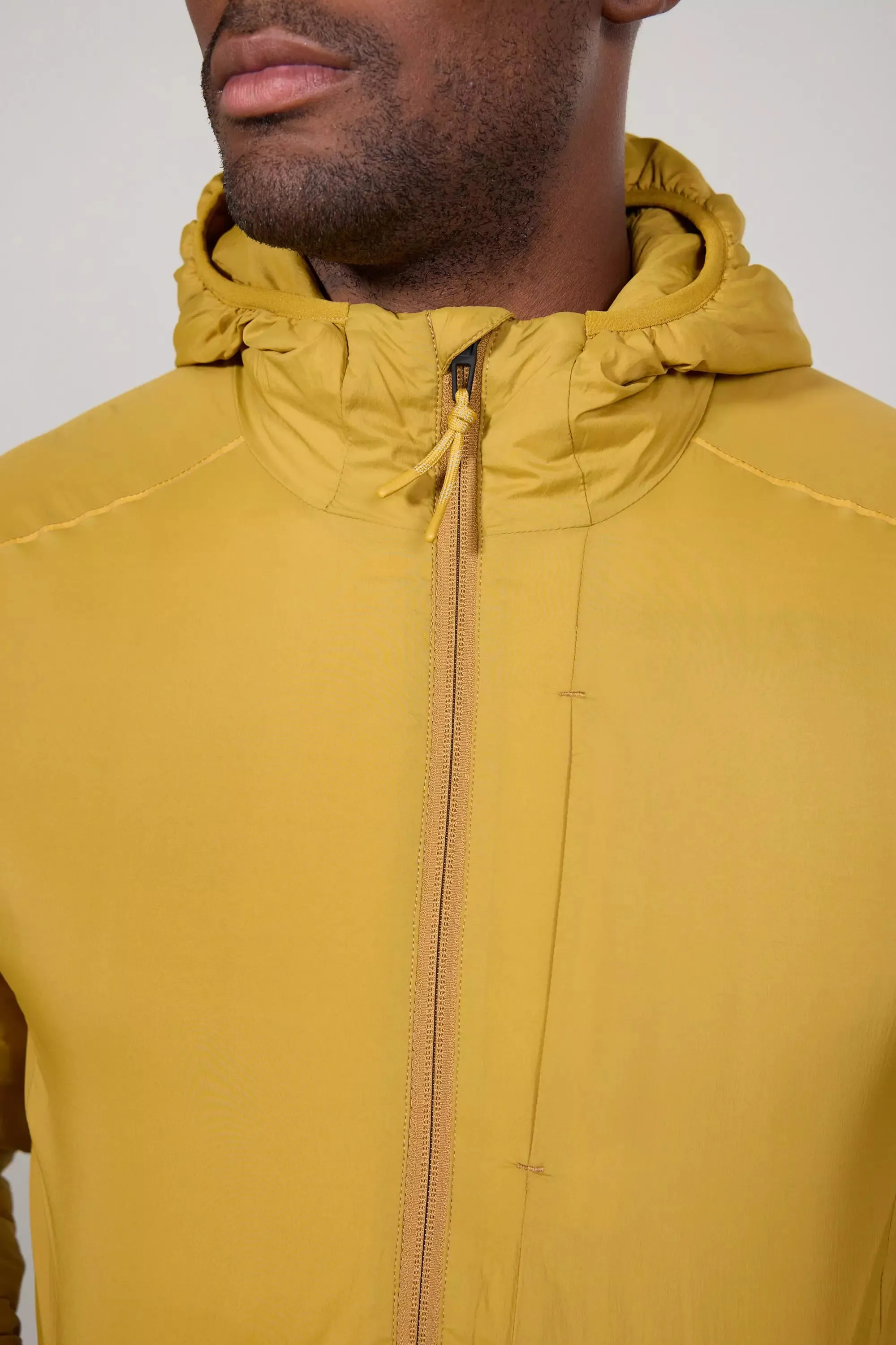 Insulated Tech Jacket - Old Gold