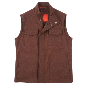 Isaia 'Iconico' Wool-Cashmere Vest