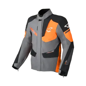 Macna Synchrone Textile Jacket Grey / Orange / Black