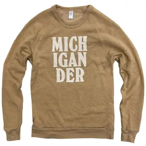 Michigander Stacked Crew Sweatshirt (Discontinued)