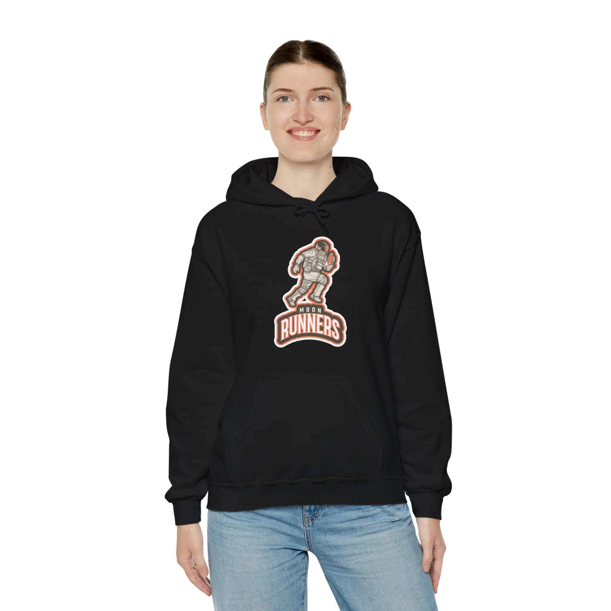 Moon Runners Retro Astronaut Sci-Fi Hoodie