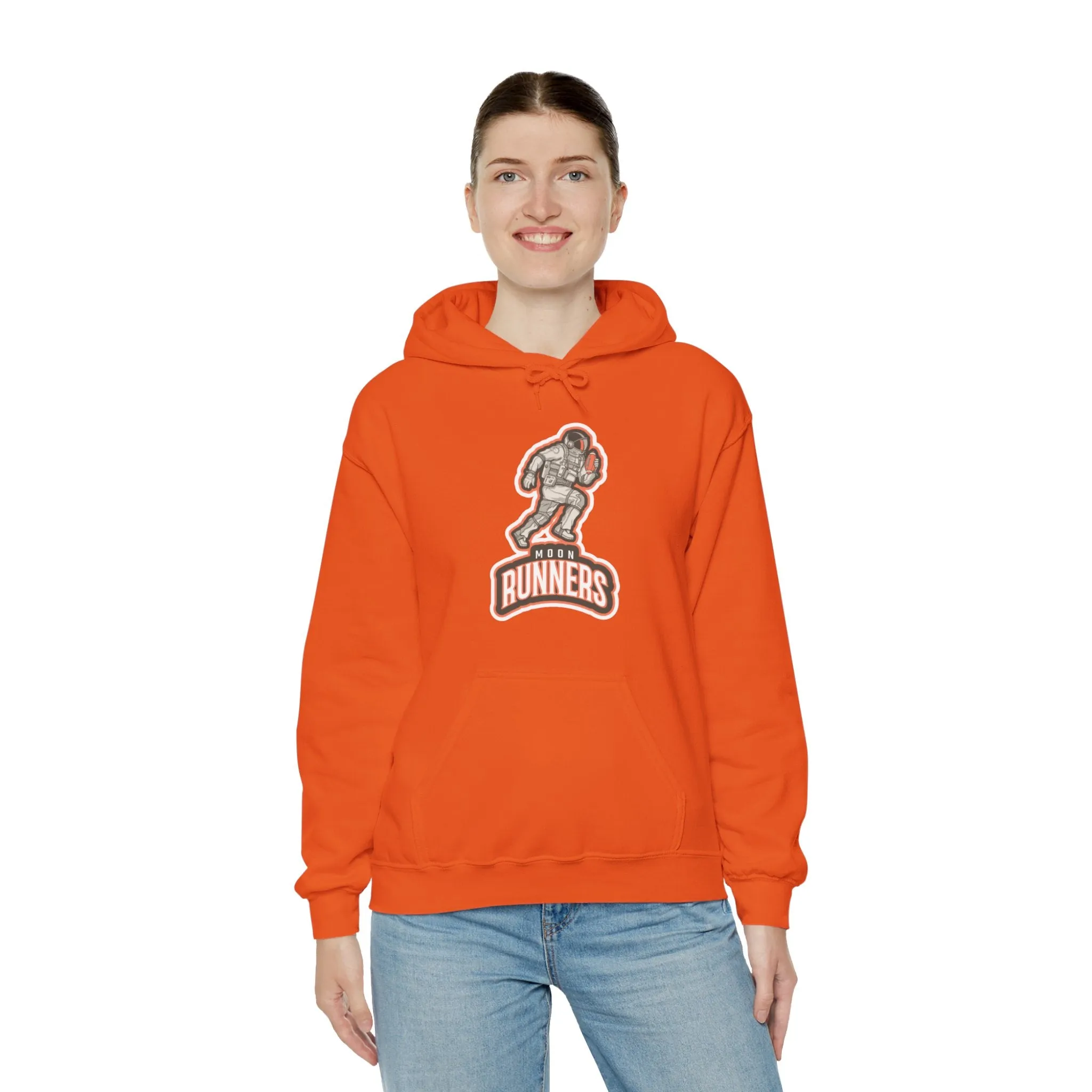 Moon Runners Retro Astronaut Sci-Fi Hoodie