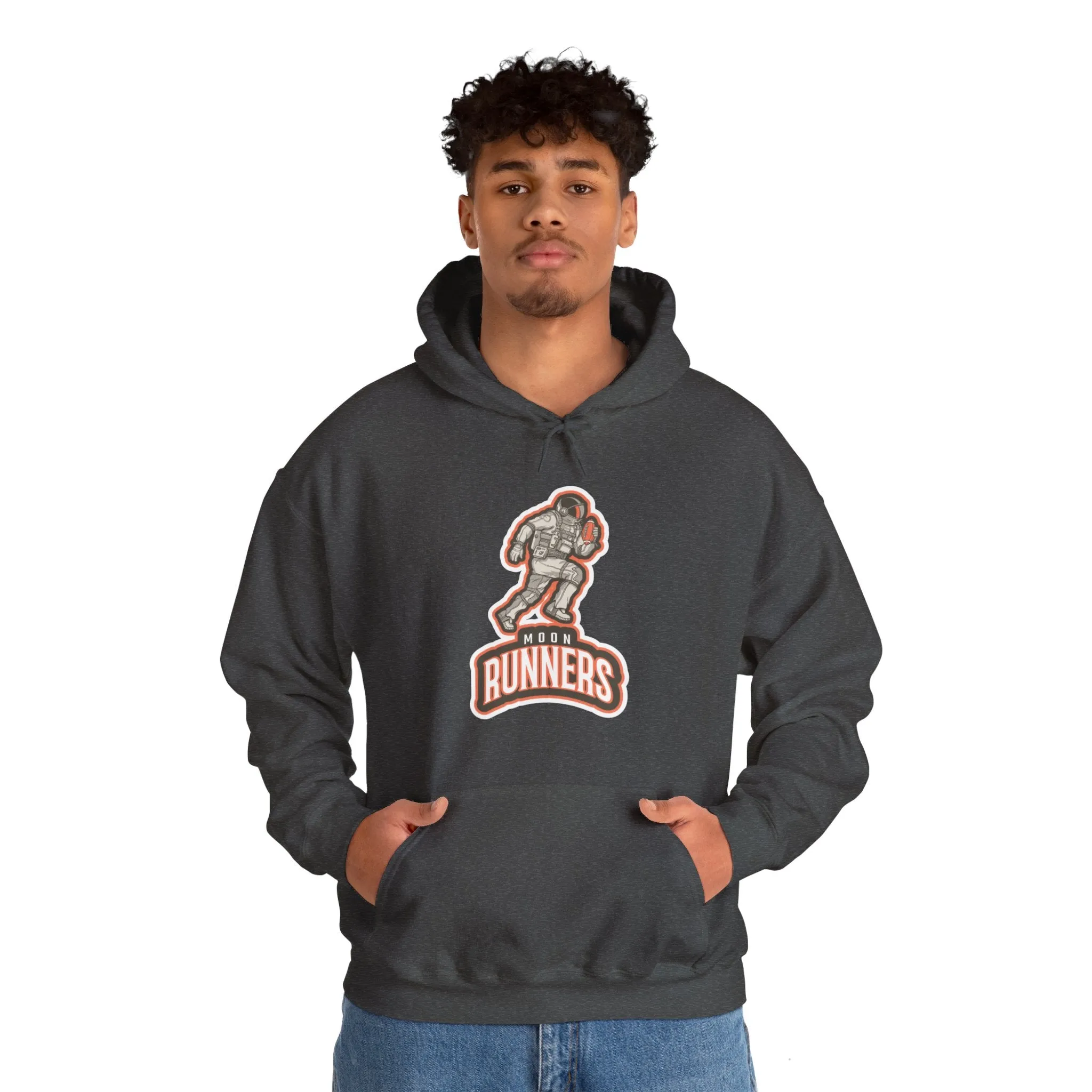 Moon Runners Retro Astronaut Sci-Fi Hoodie