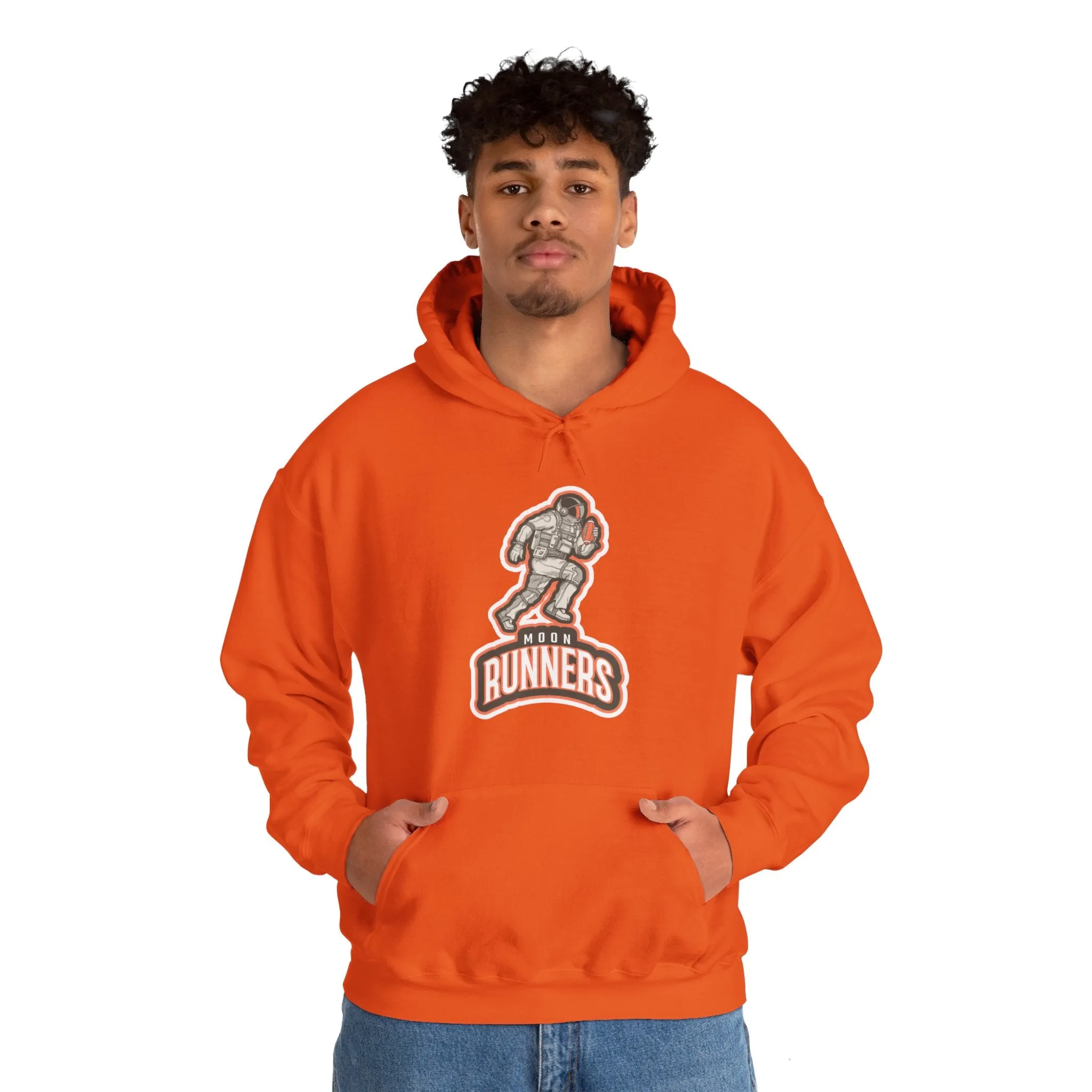 Moon Runners Retro Astronaut Sci-Fi Hoodie