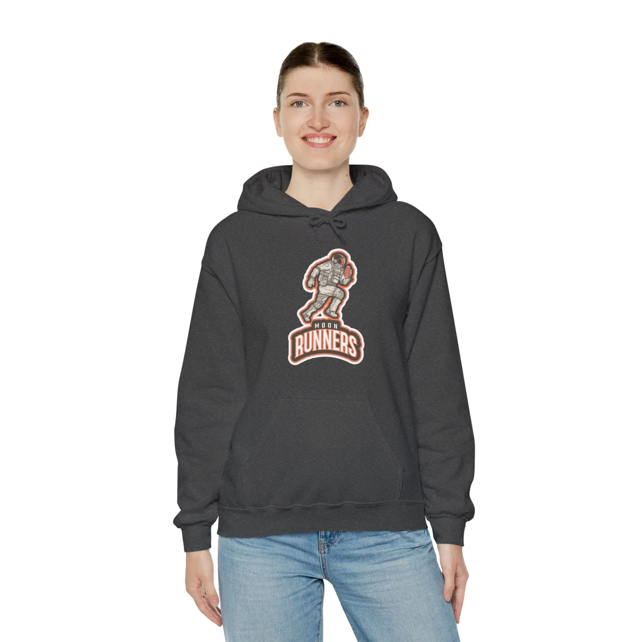 Moon Runners Retro Astronaut Sci-Fi Hoodie