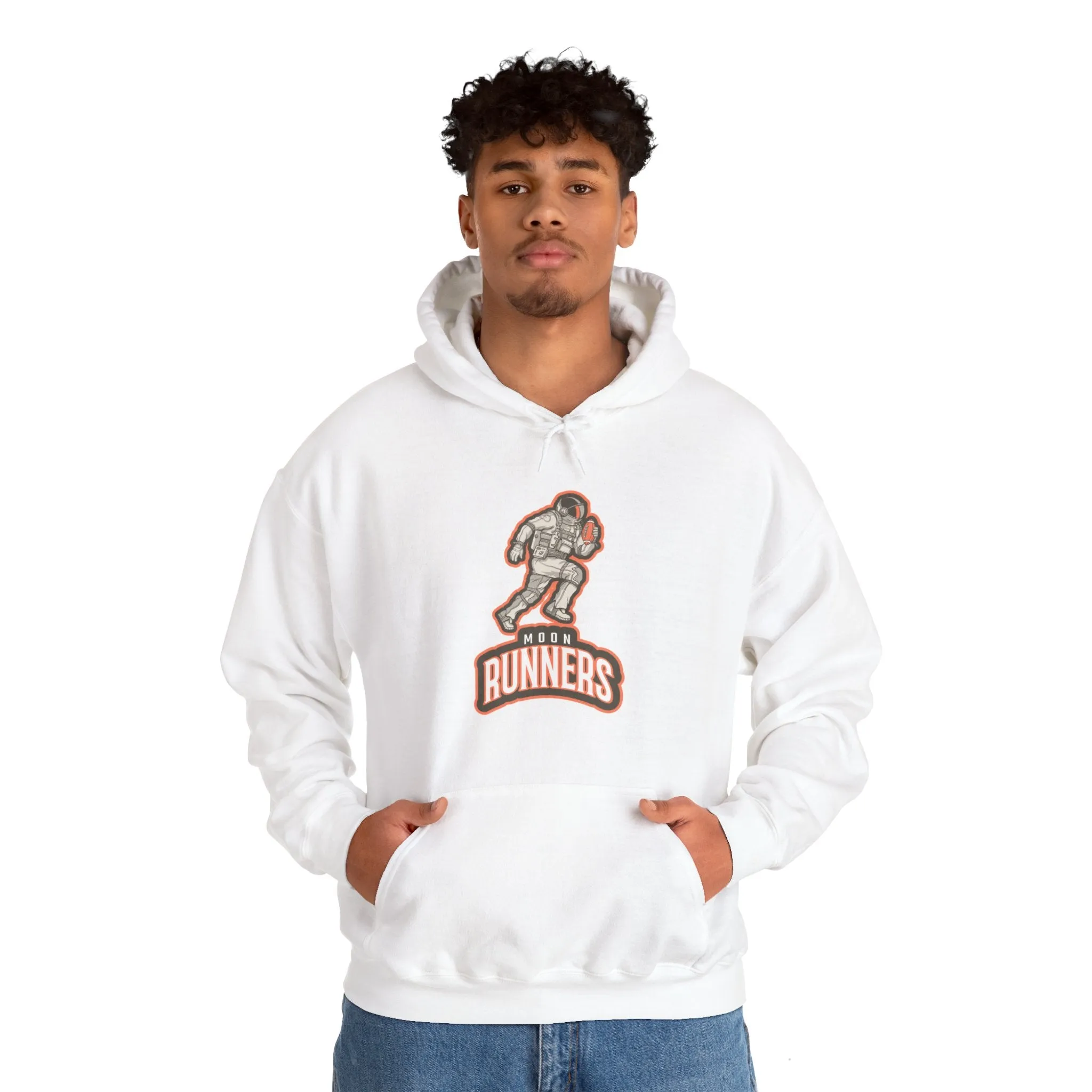 Moon Runners Retro Astronaut Sci-Fi Hoodie