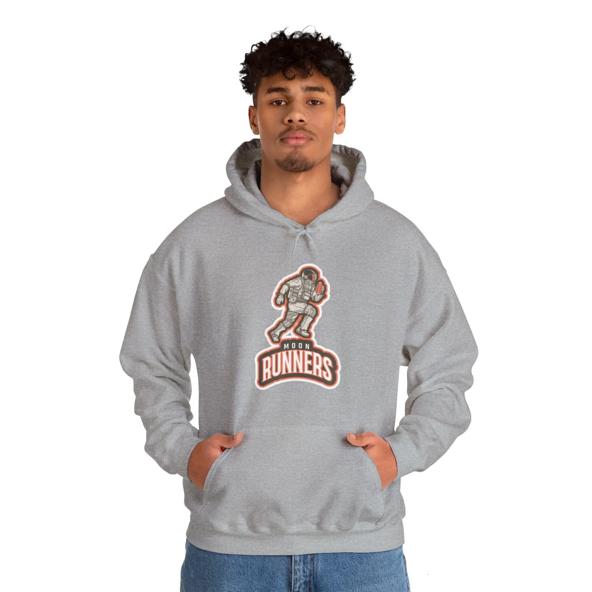 Moon Runners Retro Astronaut Sci-Fi Hoodie