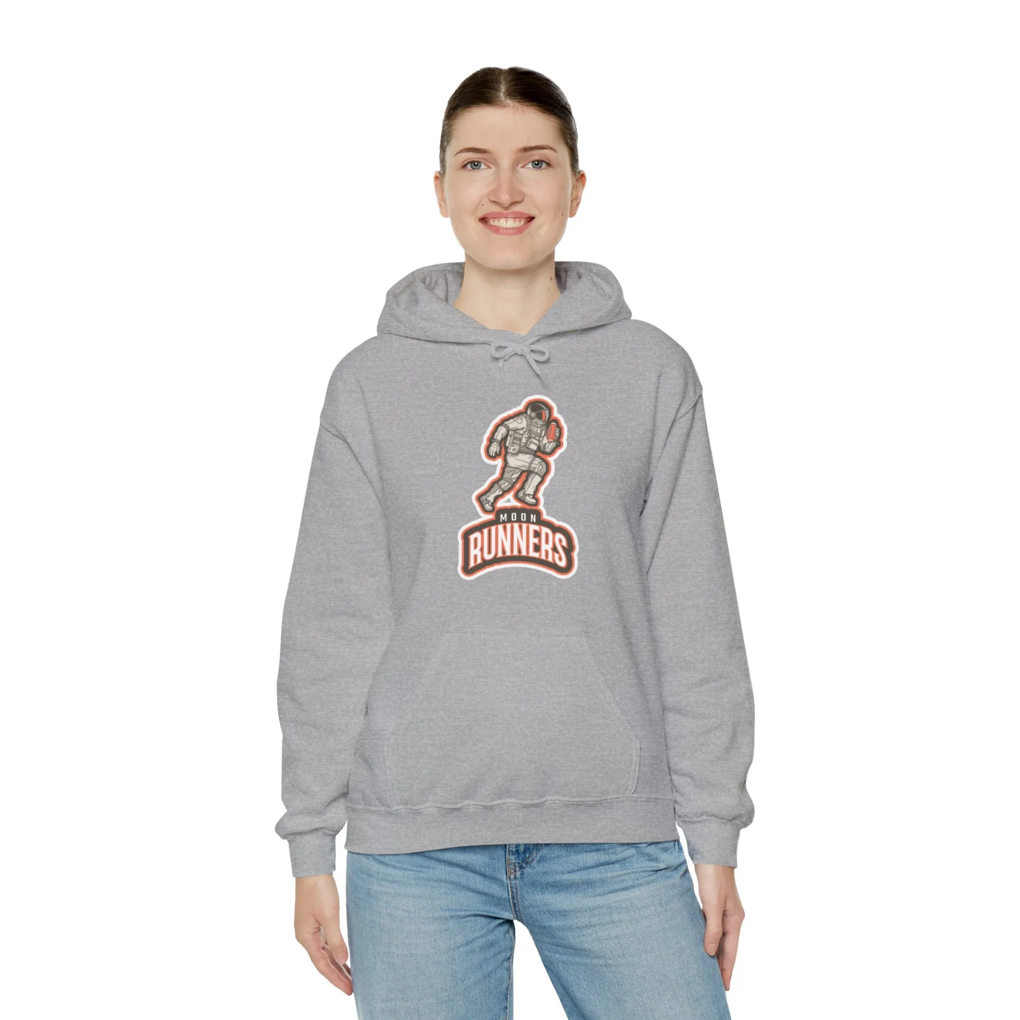 Moon Runners Retro Astronaut Sci-Fi Hoodie