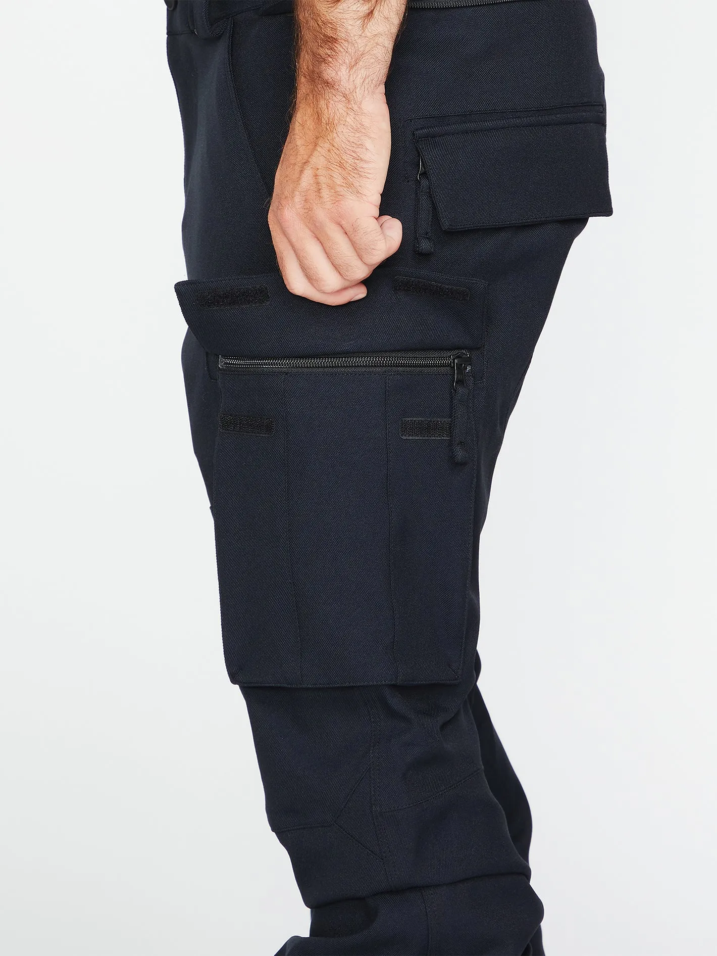 New Articulated Trousers - Black