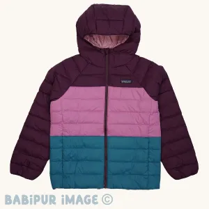 Patagonia Kids Reversible Down Sweater Hoody Coat - Planet Pink