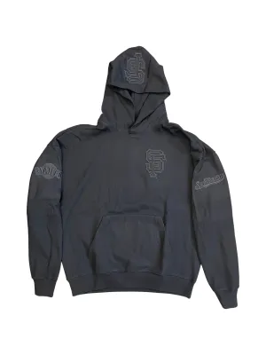 Pro Standard San Francisco Giants Neutral Drop Hoodie-Black