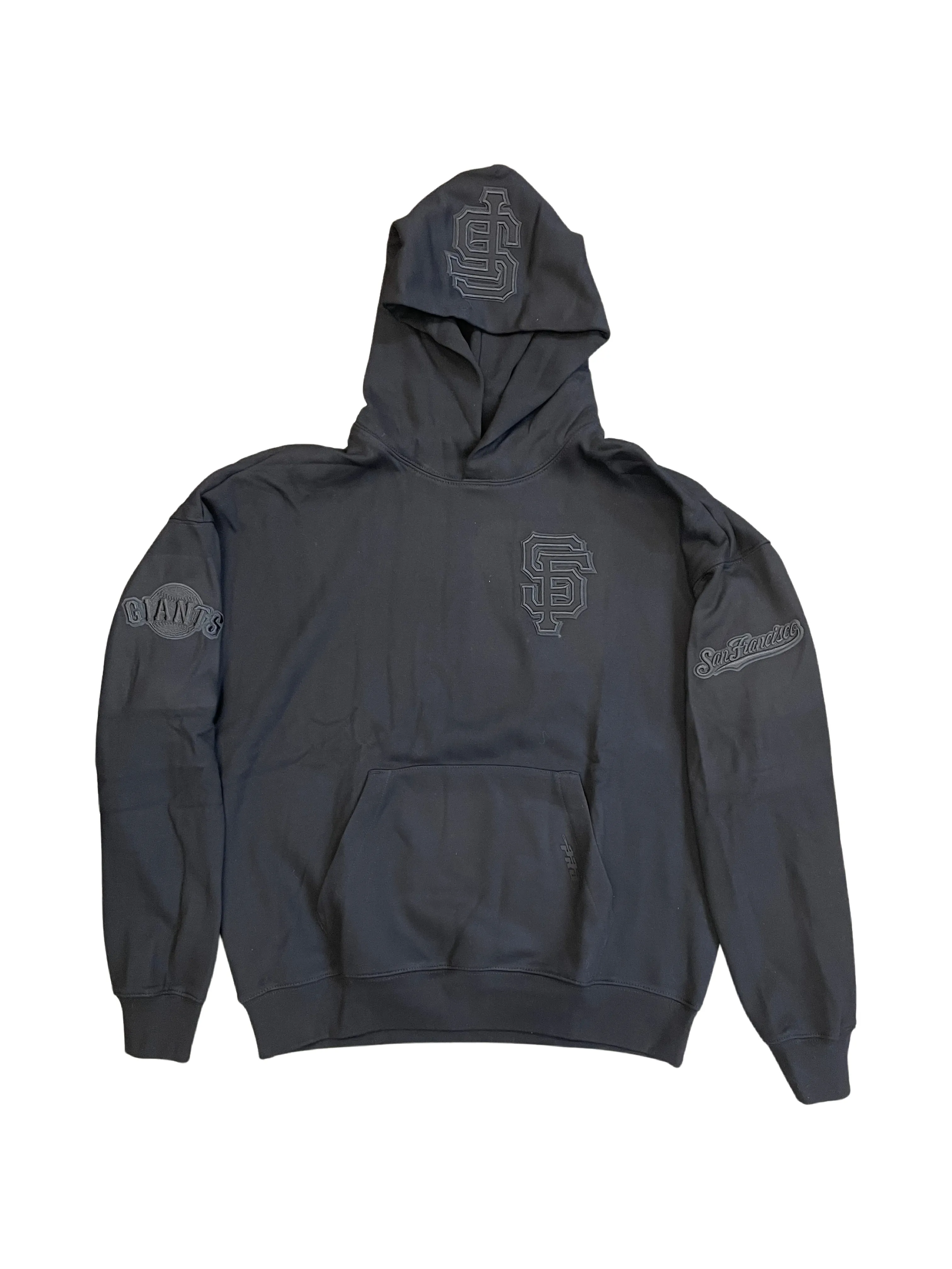 Pro Standard San Francisco Giants Neutral Drop Hoodie-Black