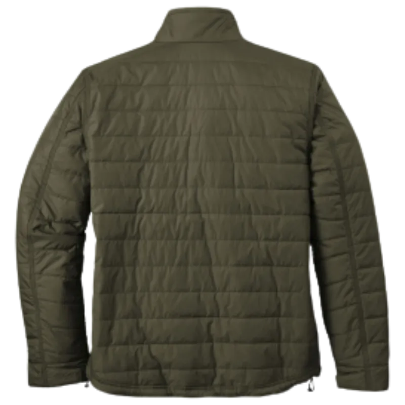 Rain Defender Relaxed Fit Lightweight Insulated Jacket | Moss