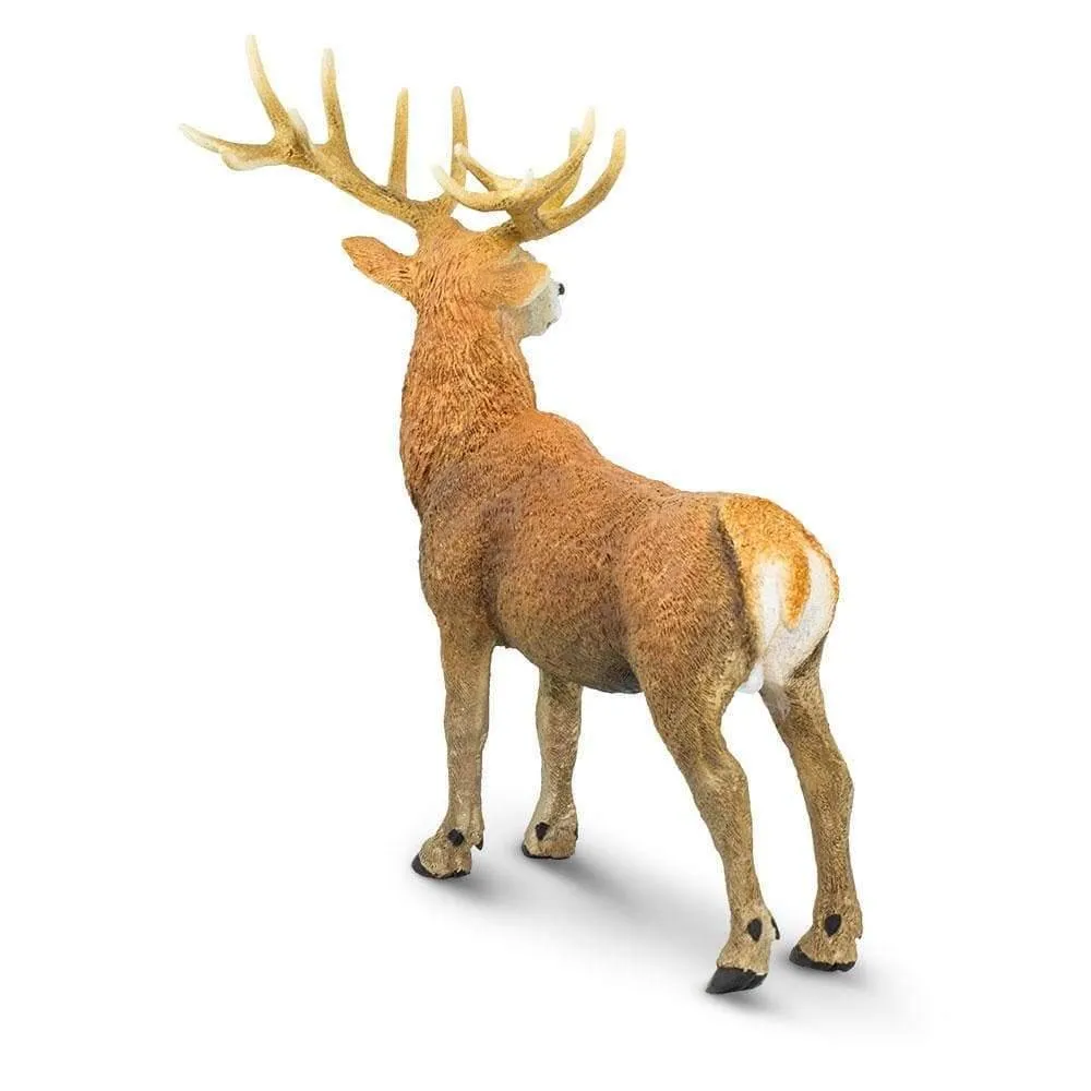 Red Deer Stag Figurine Large Woodland Collection by Safari Ltd 3yrs 