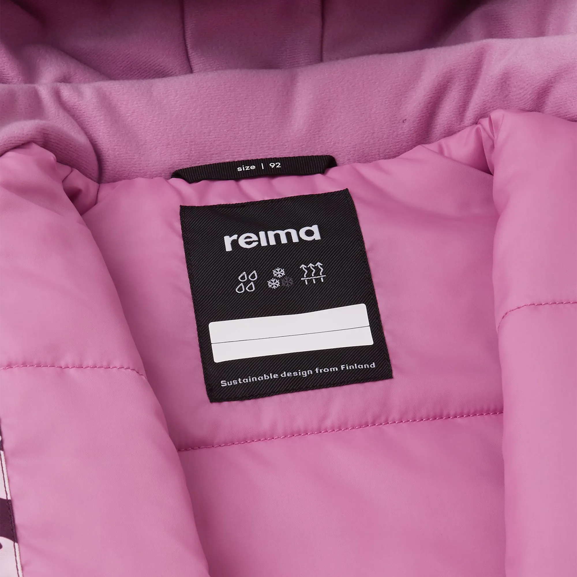 Reima Toddlers' Kuhmoinen Waterproof Winter Jacket - Deep Purple