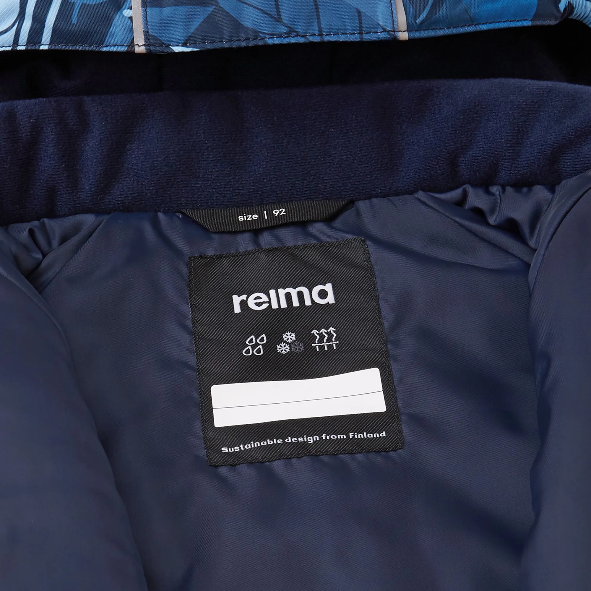 Reima Toddlers' Kustavi Waterproof Winter Jacket - Navy