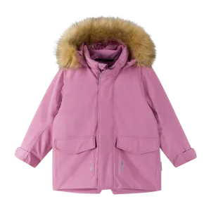 Reima Toddlers' Mutka Waterproof Winter Parka - Mauve Pink