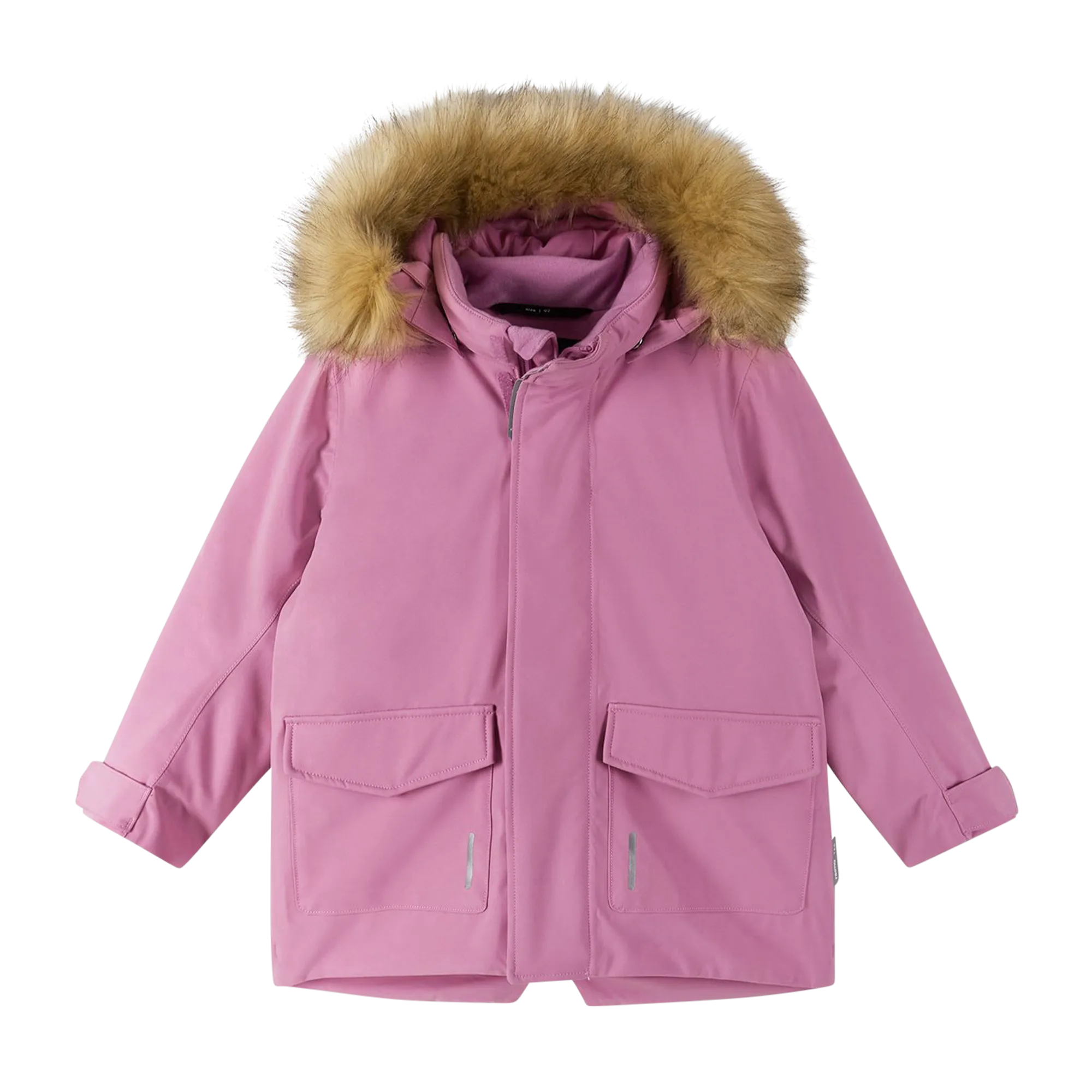 Reima Toddlers' Mutka Waterproof Winter Parka - Mauve Pink