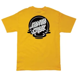 Santa Cruz Dot Relfection S/S Regular T-shirt - Gold