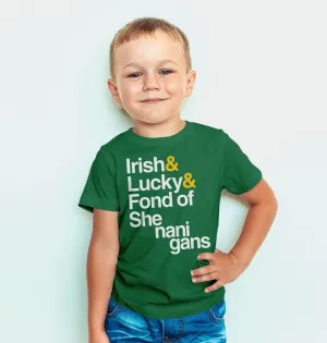 Shenanigans Kids Shirt | St Patricks Day Toddler Boy or Girl T Shirt