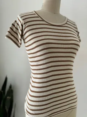 Soft cotton striped shirt