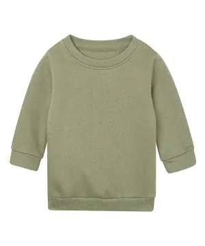 Soft Olive - Baby essential sweatshirt