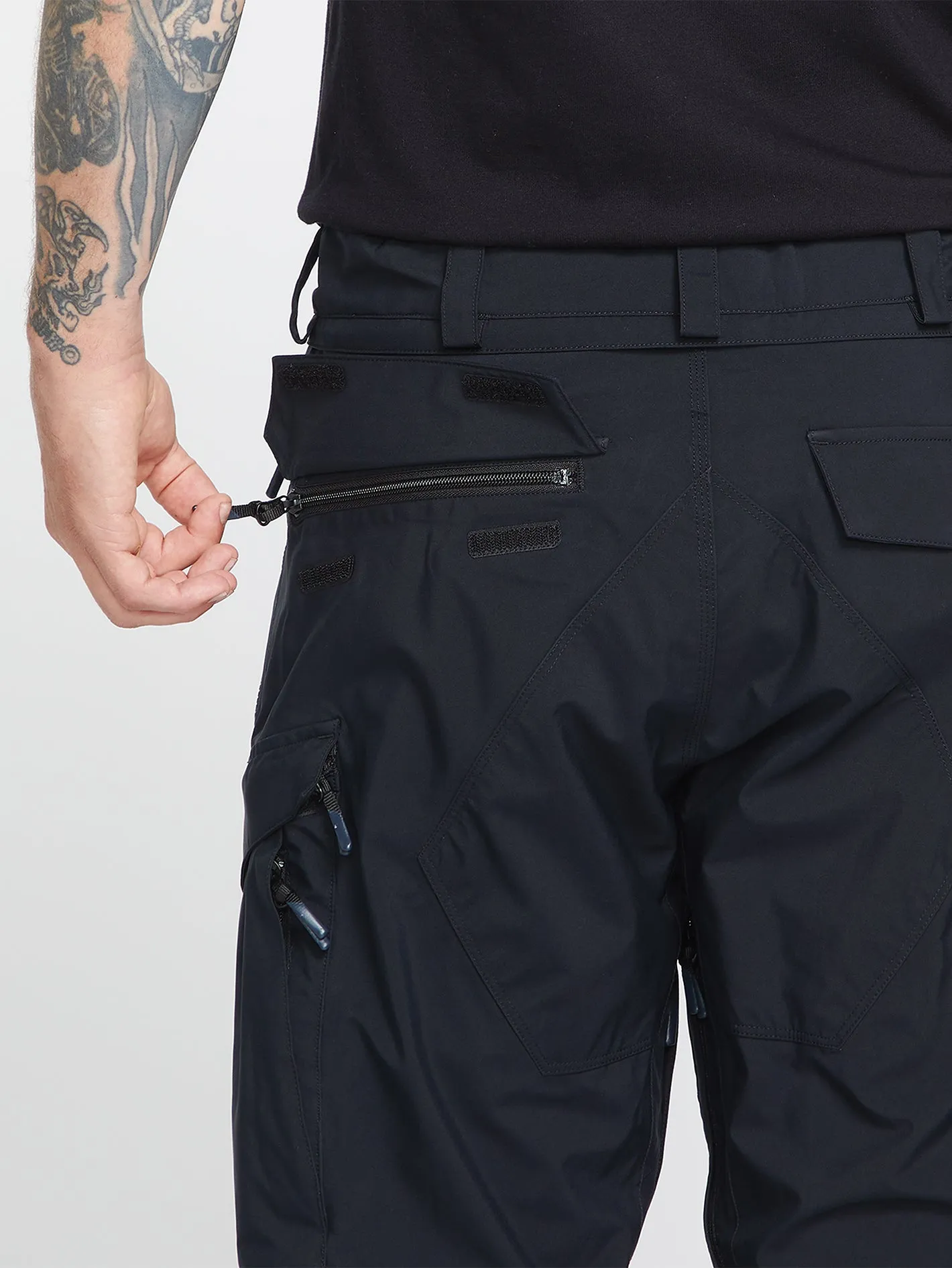 Stone Stretch Gore-Tex Trousers - Black