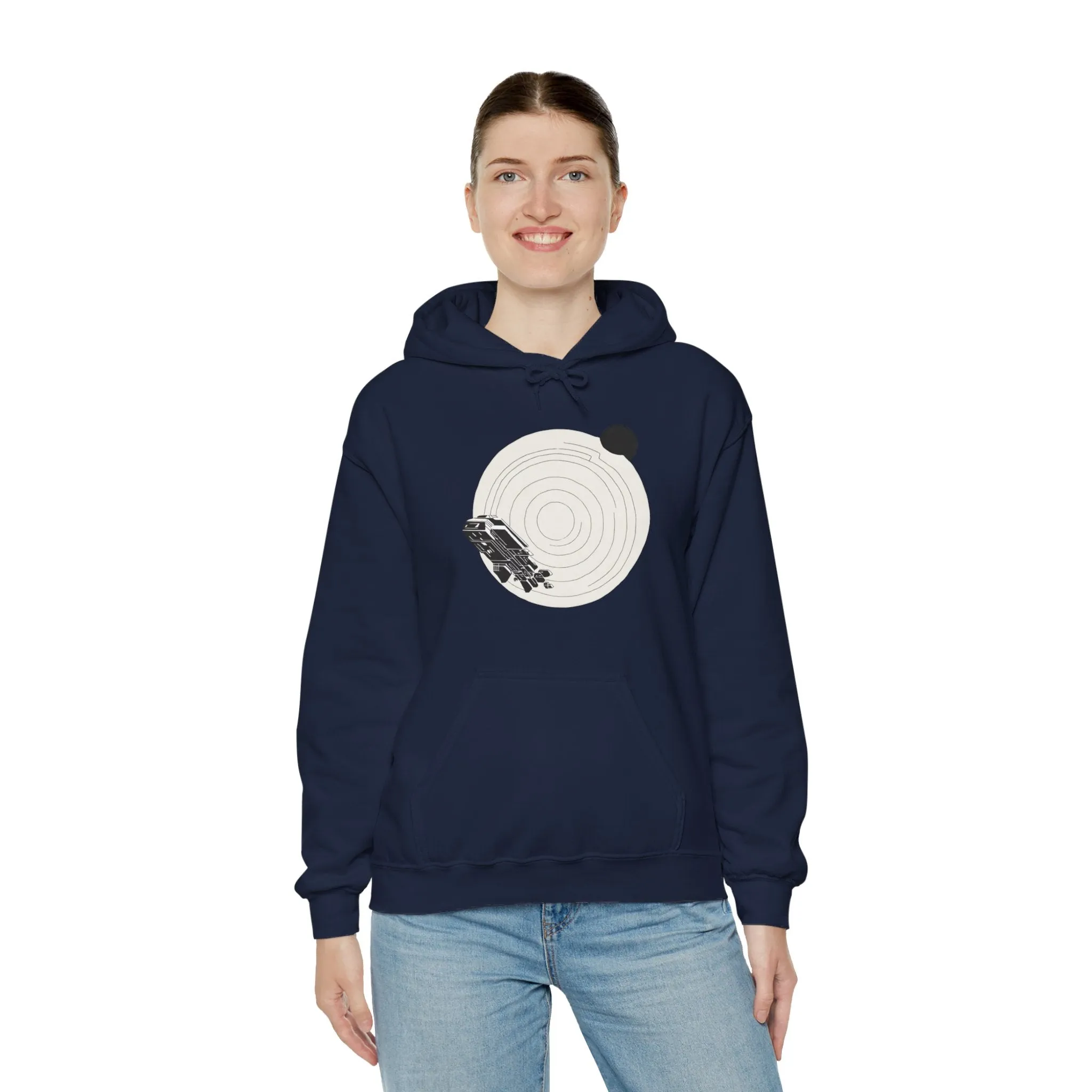 The Way Out Spaceart Sci-Fi Hoodie