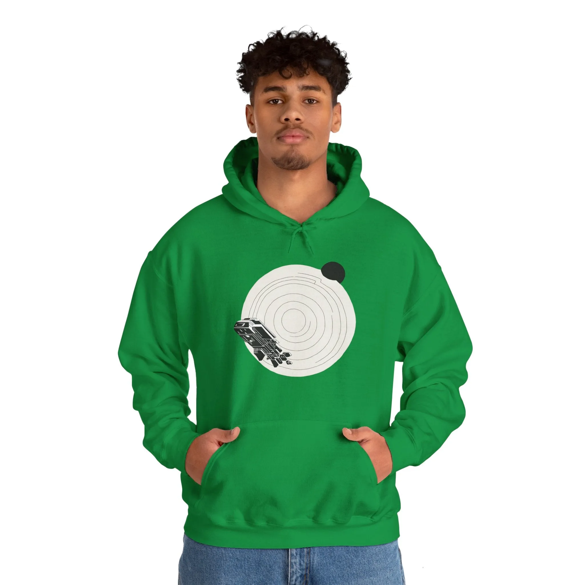 The Way Out Spaceart Sci-Fi Hoodie